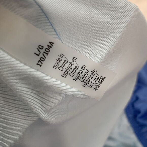 NWT Victoria’s Secret Swim 2 Piece Blue Ruffle One Shoulder Bikini Sz L/XL - Picture 11 of 14